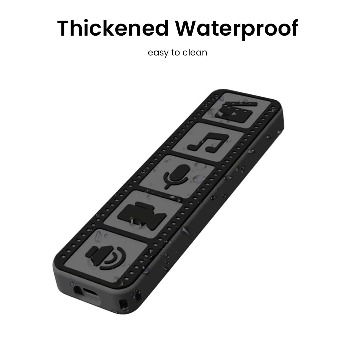 ZORBES Silicone Remote Cover for Apple TV 4K with Anti Scratch Grip and Easy Access Design