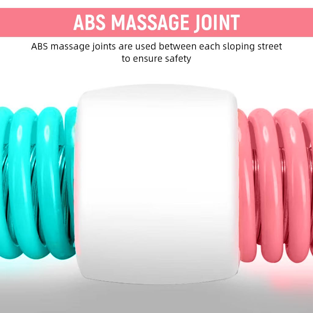 Proberos Weighted Soft Hula Hoop for Core and Waist Training with Stainless Steel Frame | Colorful Design