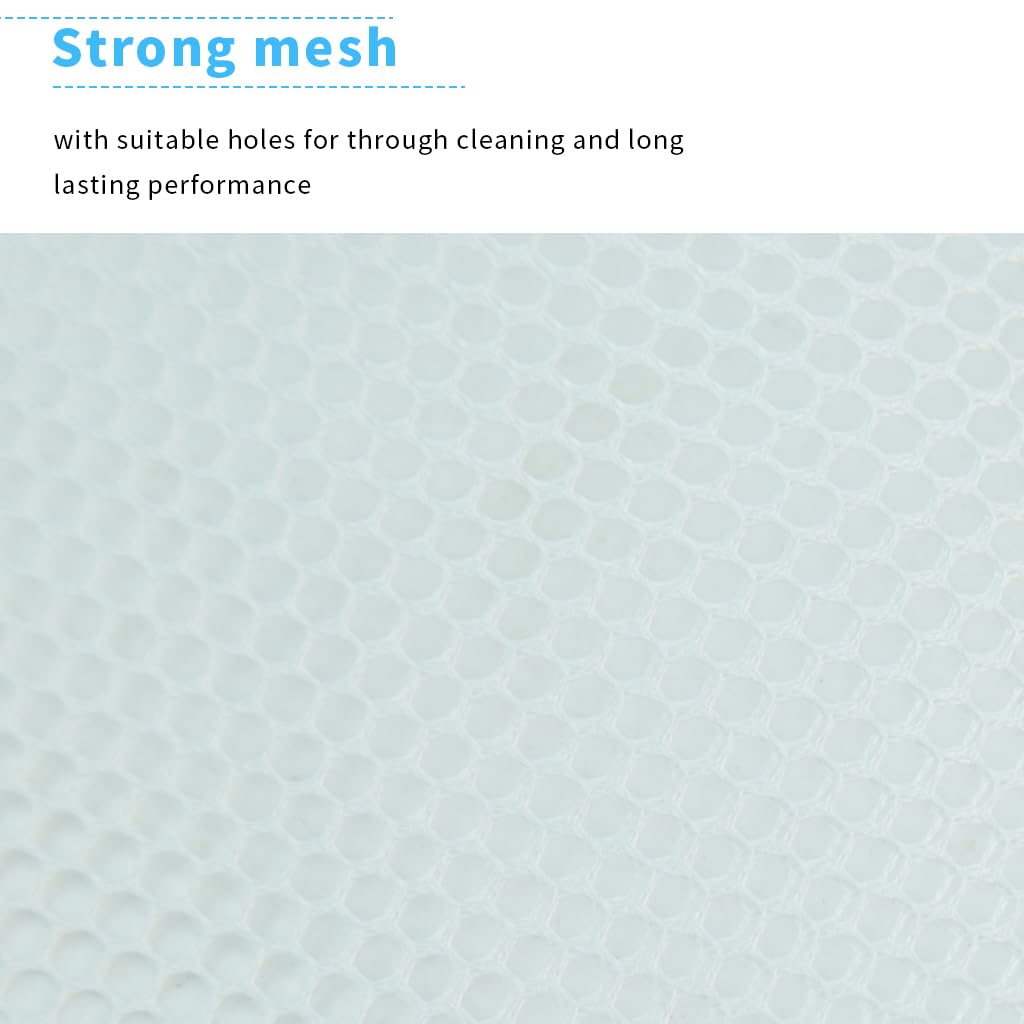 HASTHIP Mesh Laundry Bags for Washing Machine with Zipper Closure 5pcs 23x30–60x60cm