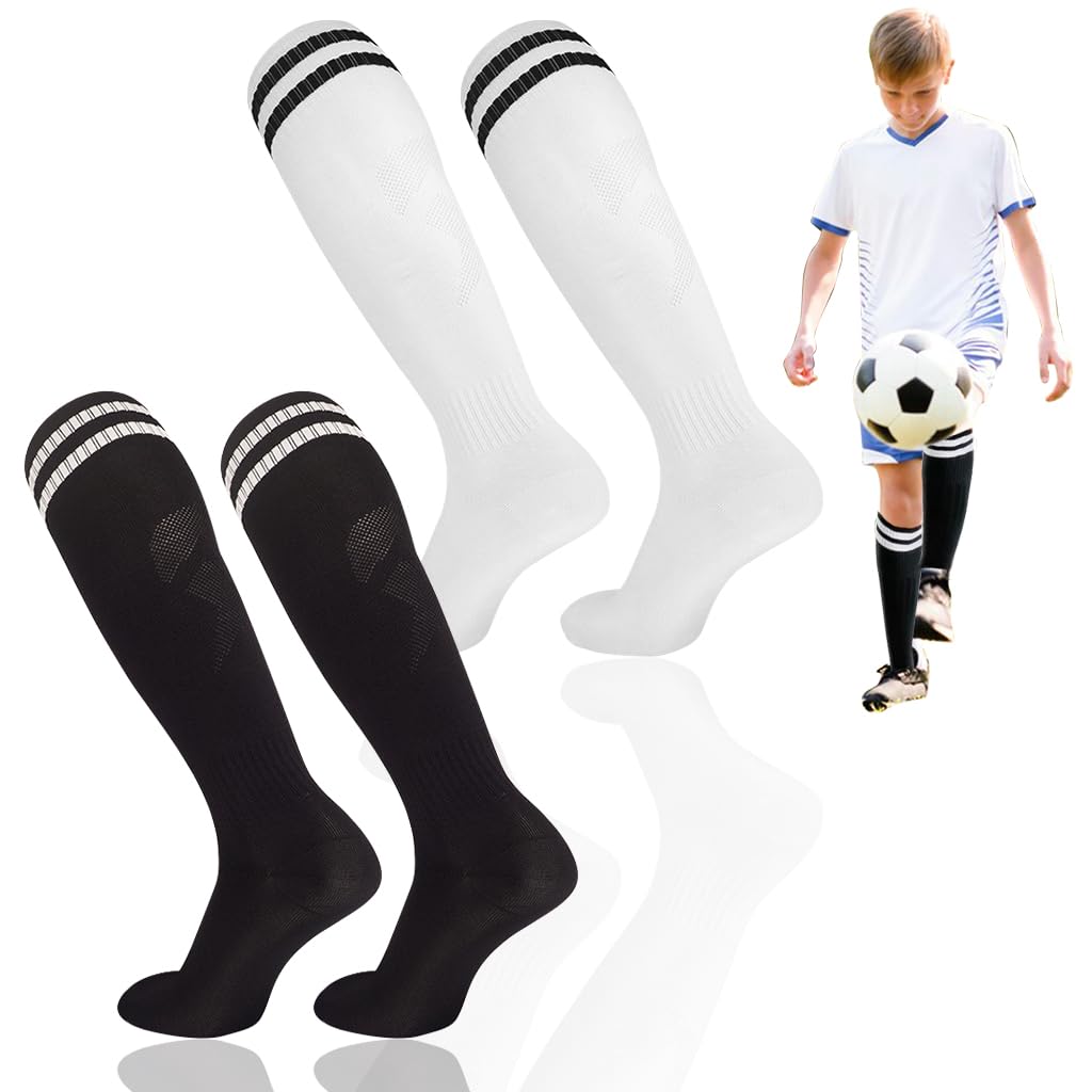 PROBEROS Football Stockings for Men and Women with Breathable Moisture Wicking Fabric