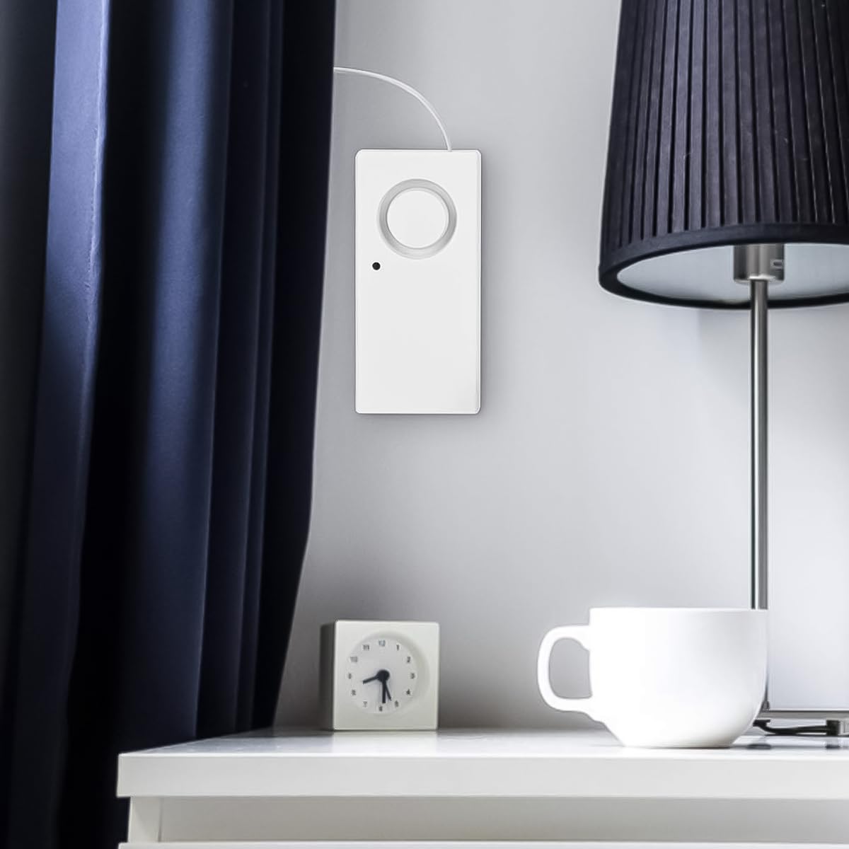 Serplex Water Alarm Sensor for Tank Overflow with 120dB Alert and Sensitive Metal Probe | 9V Battery Powered