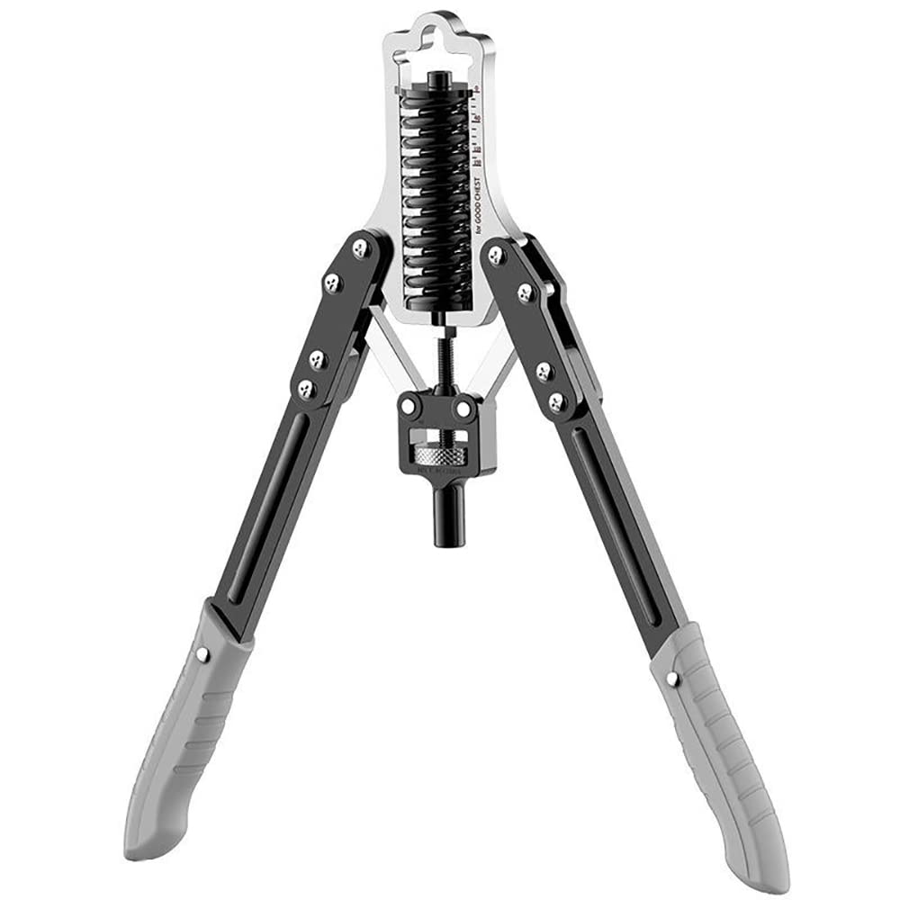 Optifit Arm Exerciser for Upper Body Training with 440lb Adjustable Resistance and Stable Triangle Frame