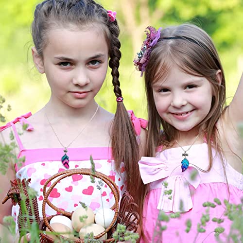 Venzina® Best Friends Necklace For Girls And Women Half Heart Pendant Matching Friendship Set Jewellery Birthday Gift Sisters 4PCS