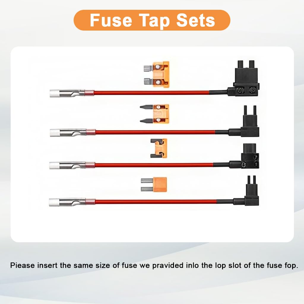 STHIRA Dash Cam Hardwire Kit for 12V and 24V Vehicles with Low Voltage Protection | USB C Controller