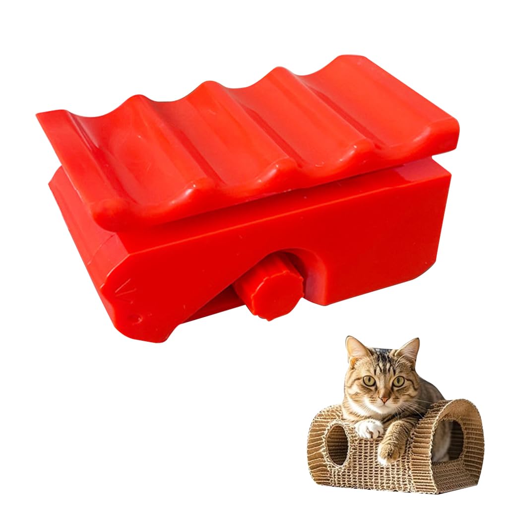 Qpets Cardboard Box Panel Cutter for DIY Cat Scratchers with Ergonomic Handle | Portable Craft Tool