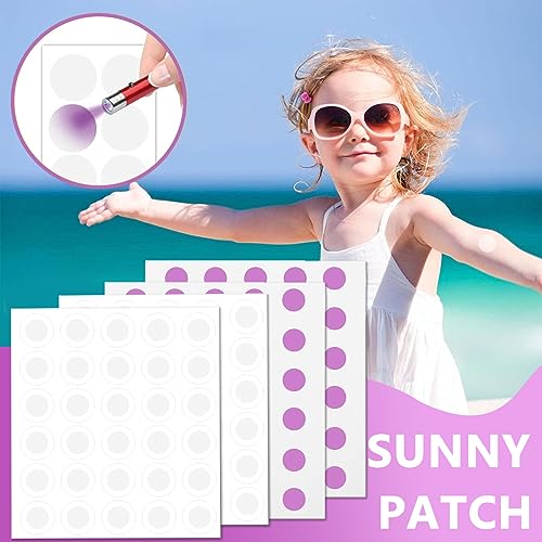 HANNEA® Sunscreen Applicator Patches Reminder UV Dots Stickers 360PCS Sunburn Alert