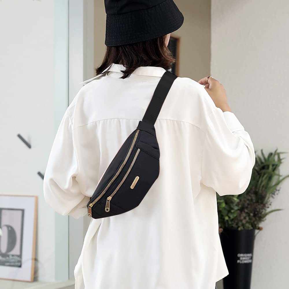 PALAY Waist Bags for Women featuring Oxford Cloth Waterproof Design | 3PCS Lightweight Set