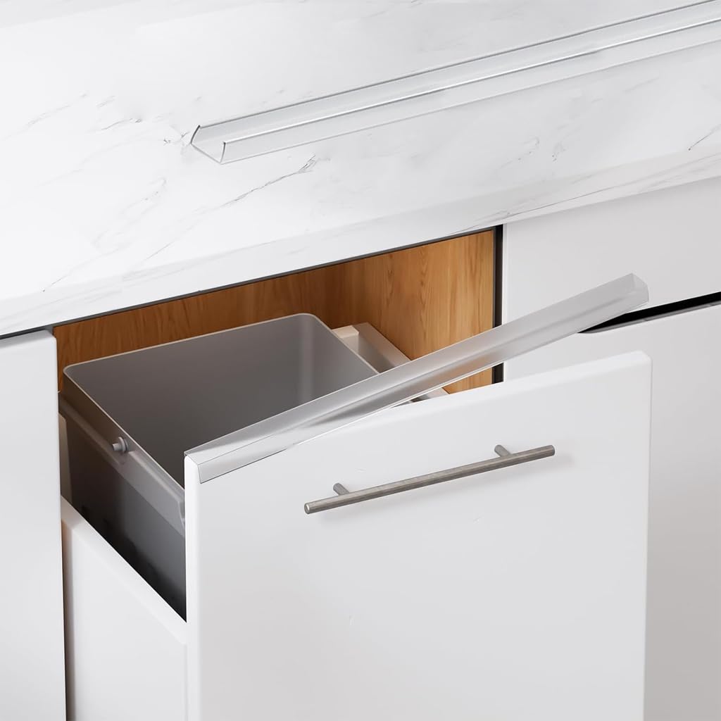 HASTHIP® 3.3ft Silicone Furniture Edge Protector, U-Shape Child Proof Table & Drawer Edge Cover, Soft Slip-On Silicone Furniture Guard for Table, Drawer, Cabinet, Trim to Fit