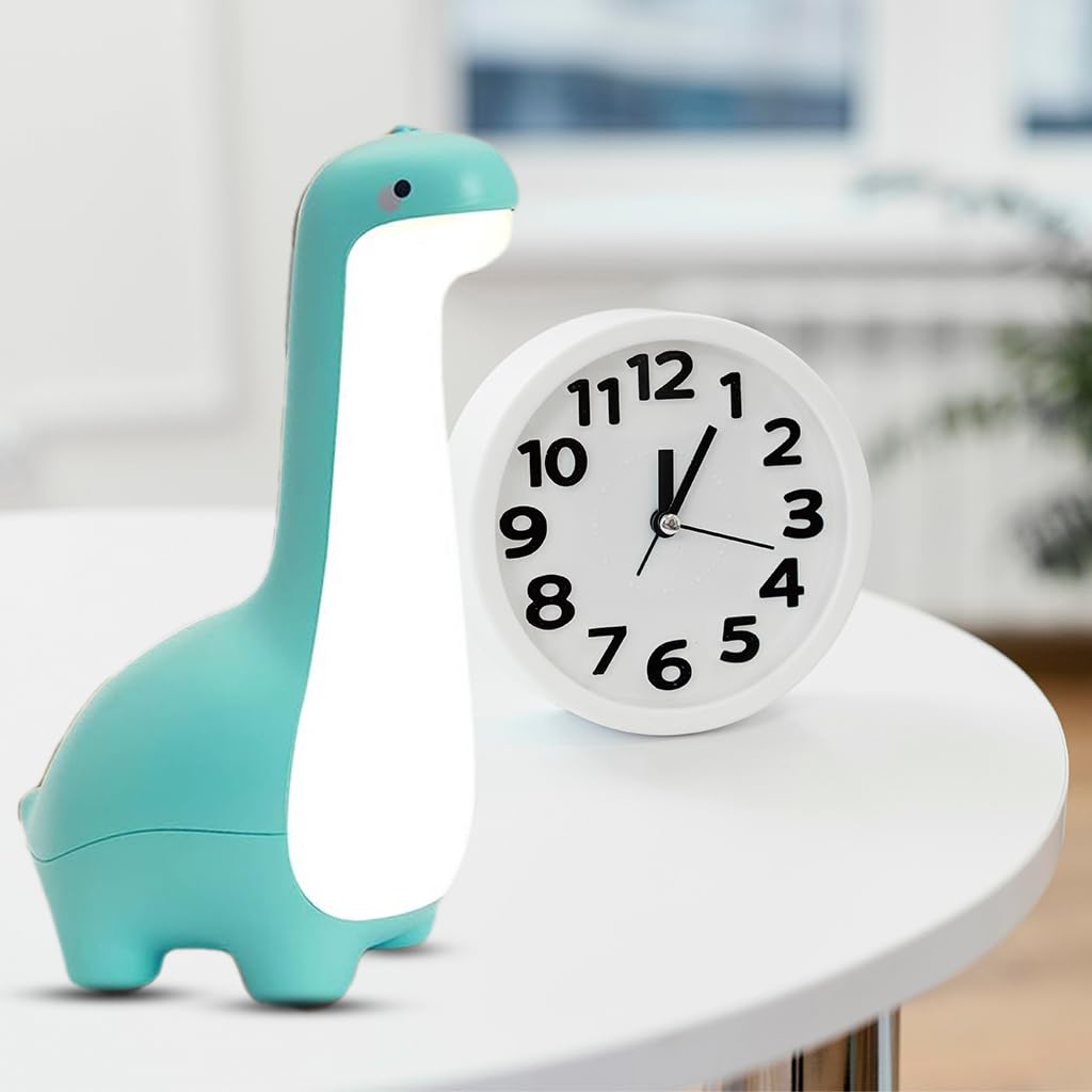 ELEPHANTBOAT® LED Night Light Cartoon Dinosaur Night Light Bedside Night for Kid Warm Light Dimmable Night Light with 2 Brightness USB Night Light for Bedroom, Kids Room, Nursery Room