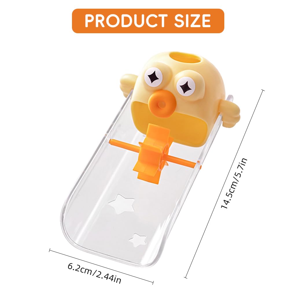 HASTHIP Kids Faucet Extender for Bathroom and Kitchen Sinks with Water Wheel | Splash Prevention and Easy Handwashing Aid