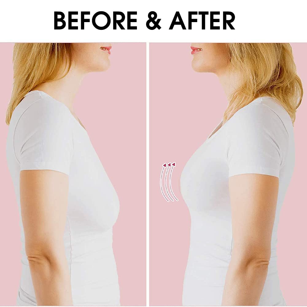 MAYCREATE Boob Tape for Breast Lift with 5cm×5m Free Cut Roll and 5 Pairs Silicone Nipple Covers