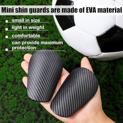 Proberos® Mini Football Shin Pads for Kid Master Edition Shinguards Games Matches Training Basketball Baseball Cycling Light Weight Breathable Guard L 2PCS