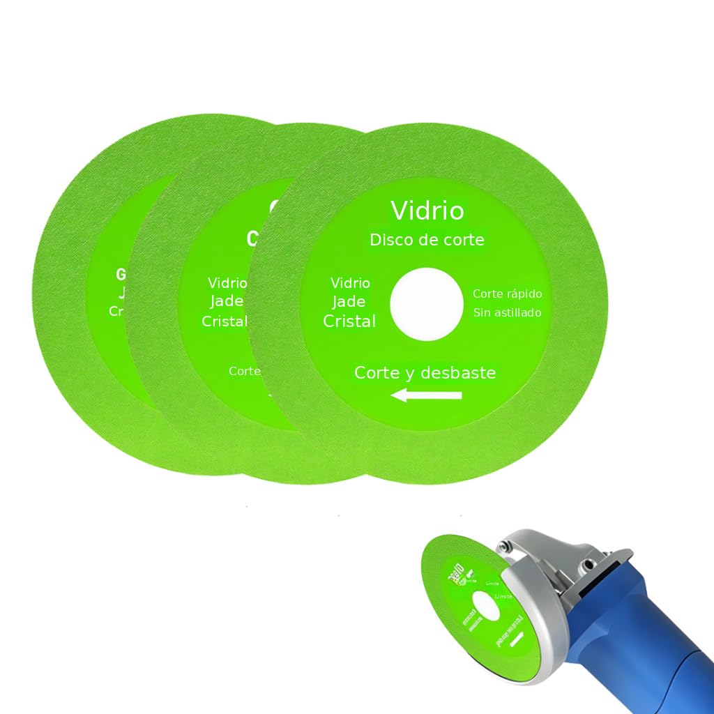 Serplex® 3Pcs Glass Cutting Disc Set for Precision Glass, Jade, Crysta ...