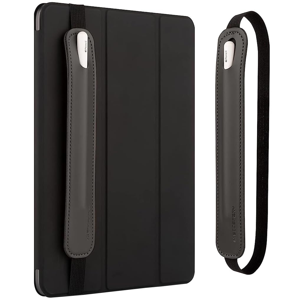 Zeitel Apple Pencil Cover with Elastic Band for iPad Pro 9.7 10.5 12.9 in | PU Leather Sleeve