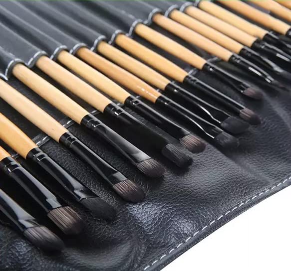 ZIBUYU® Makeup Brush Set Professional Premium Soft Synthetic Face Makeup Brush Kit for Girls Foundation Powder, Eyeliner, Eye Shadow Make-Up Brushes Set for Women & Girl Gifting - 24 Pcs