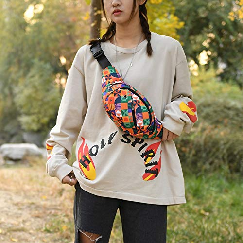 Gustave Fanny Pack for Travel and Outdoor Sports with Three Zipper Pockets | Waterproof Nylon