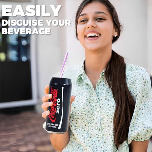 HASTHIP® 3Pack Silicone Can Sleeve Covers Look Like Soda Sleeves for Cans Wraps Fits All 500ml Mixed 3PCS