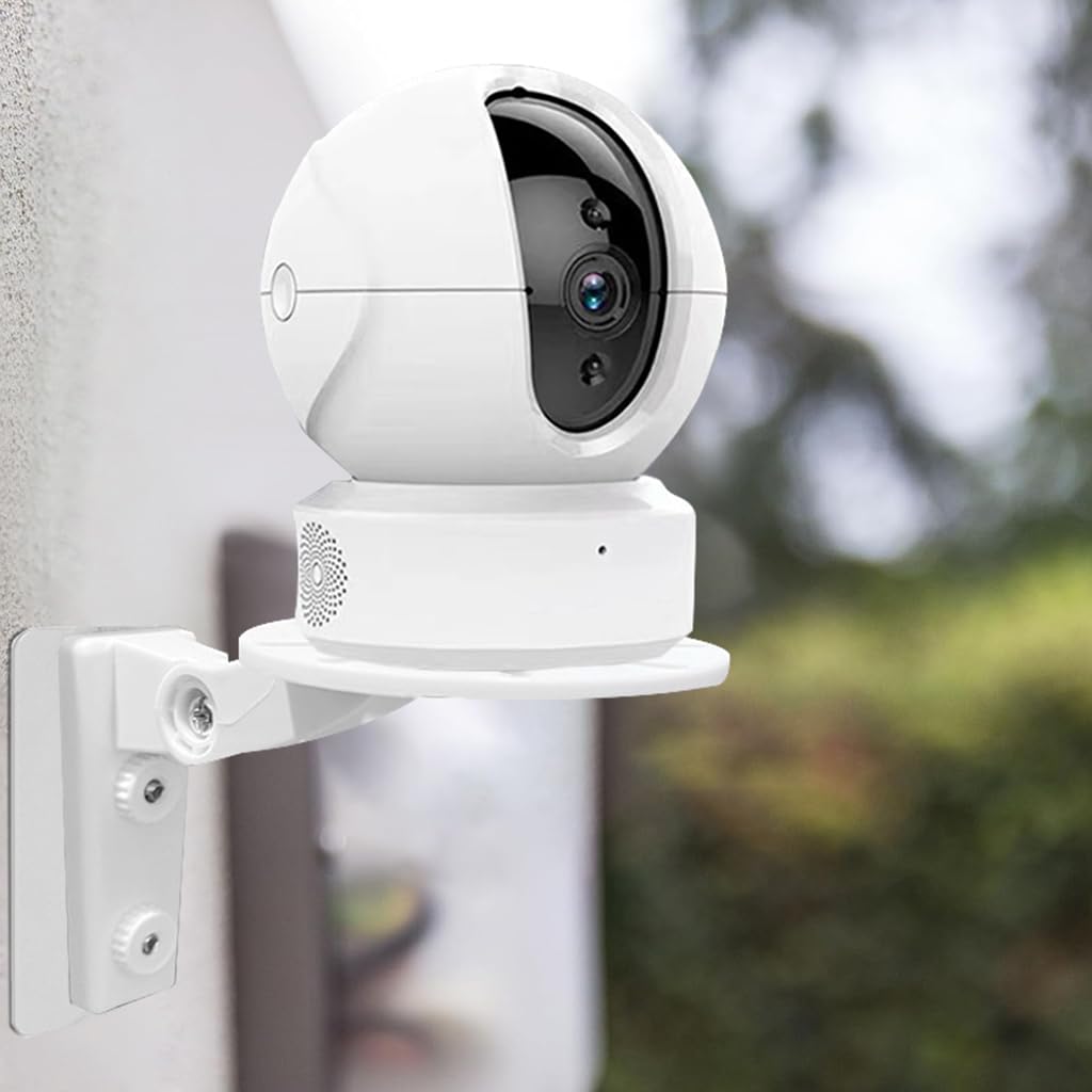 ZORBES Security Camera Wall Mount for Indoor Outdoor Use with Screw Fixing | 3Pcs Adjustable Stand