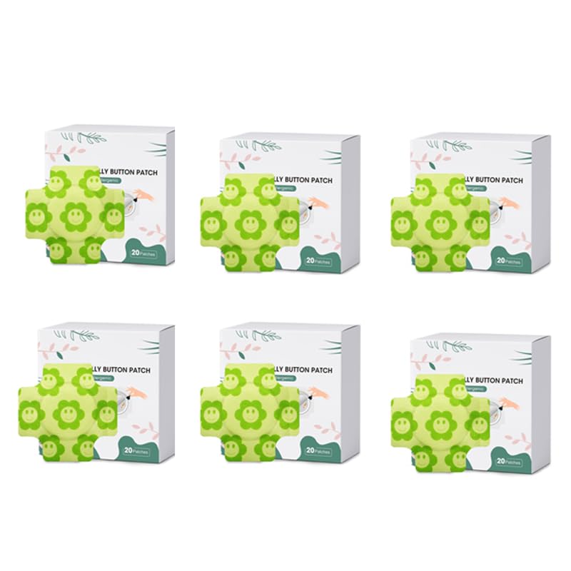 ZIBUYU Castor Oil Pack Wrap for Belly Button with Leak Proof Cotton Core | 120 Pcs Disposable