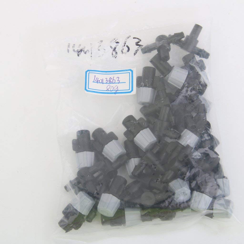 HASTHIP® 40pcs Sprinkler Heads Nozzle Tee Joints Garden Misting Watering Irrigation 7.5-8.6L/H X 3