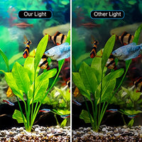 ELEPHANTBOAT® Waterproof 5W Small Aquarium Tank LED Lights,Aquatic Plants Growing Light for Small,Medium Sized Fish Tank