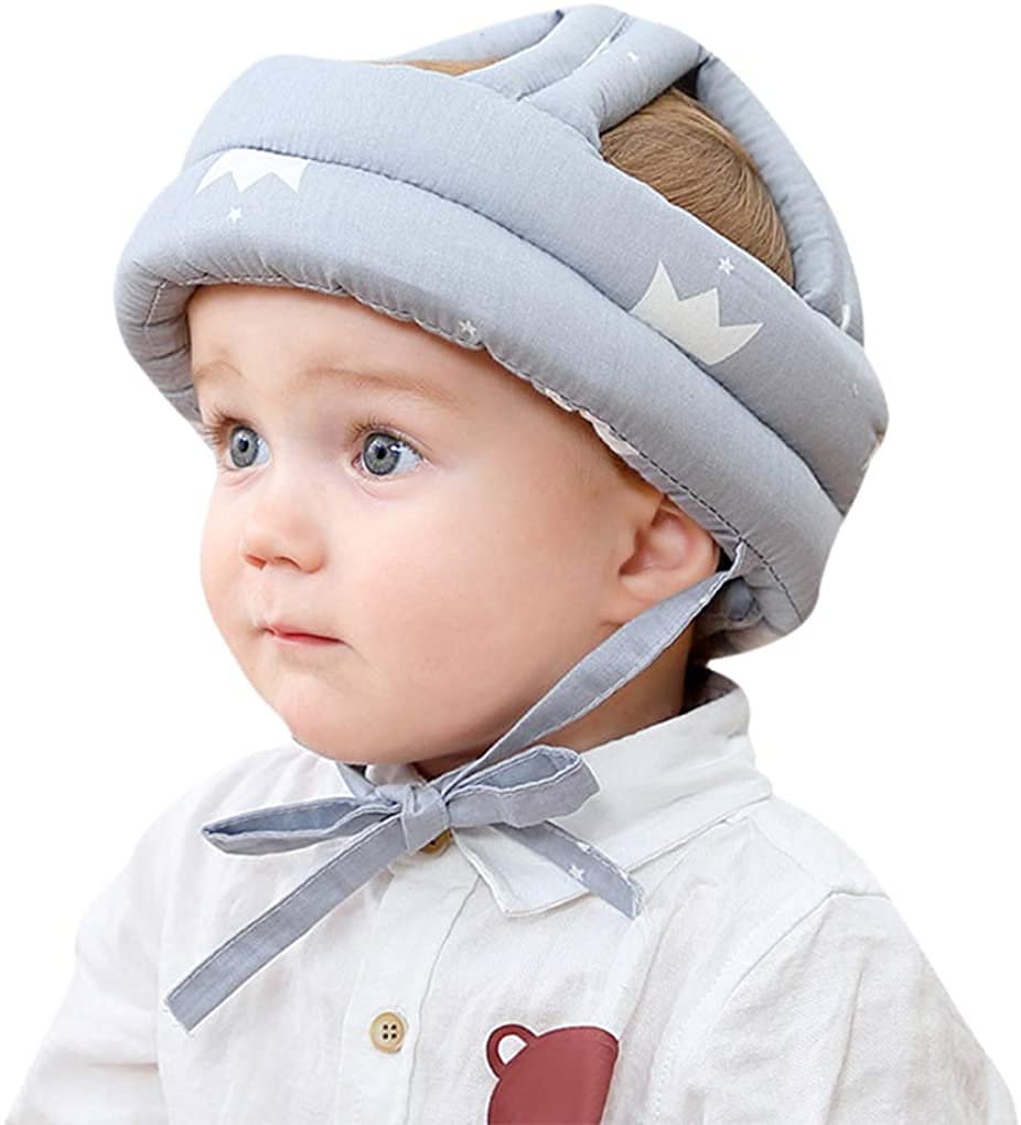 SNOWIE SOFT® Baby Head Protector, Adjustable Size Baby Learn to Walk Or Run Soft Safety Helmet, Infant Anti-Fall Anti-Collision,for Baby Months~5 Years Old (Multi-Colou 1)