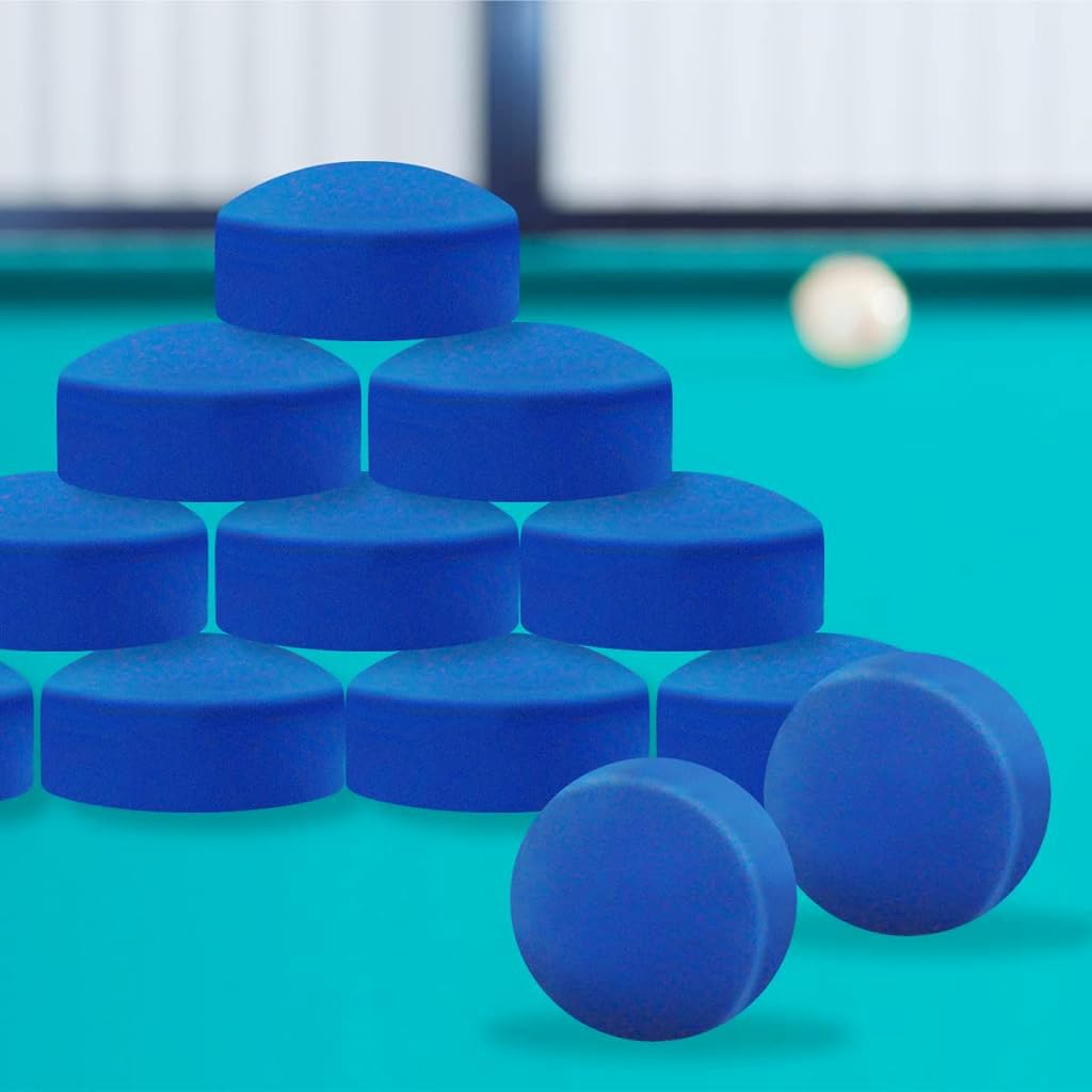Proberos Cue Tips for Billiards Pool and Snooker featuring 20pcs 10mm Fit | Synthetic Leather