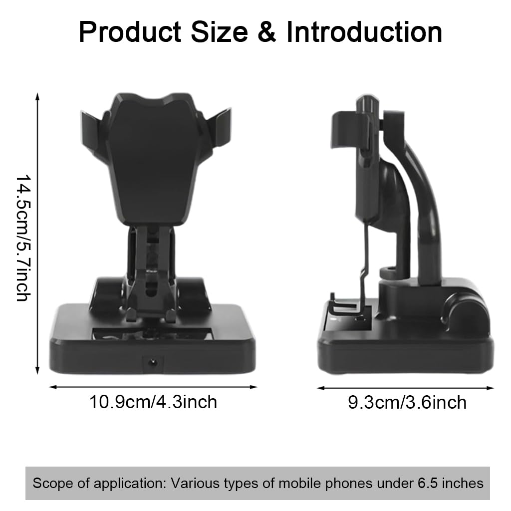 ZORBES Phone Shaker for Poké-mon GO with Switch Control for 6.5 in Phones | Silent USB Step Simulator