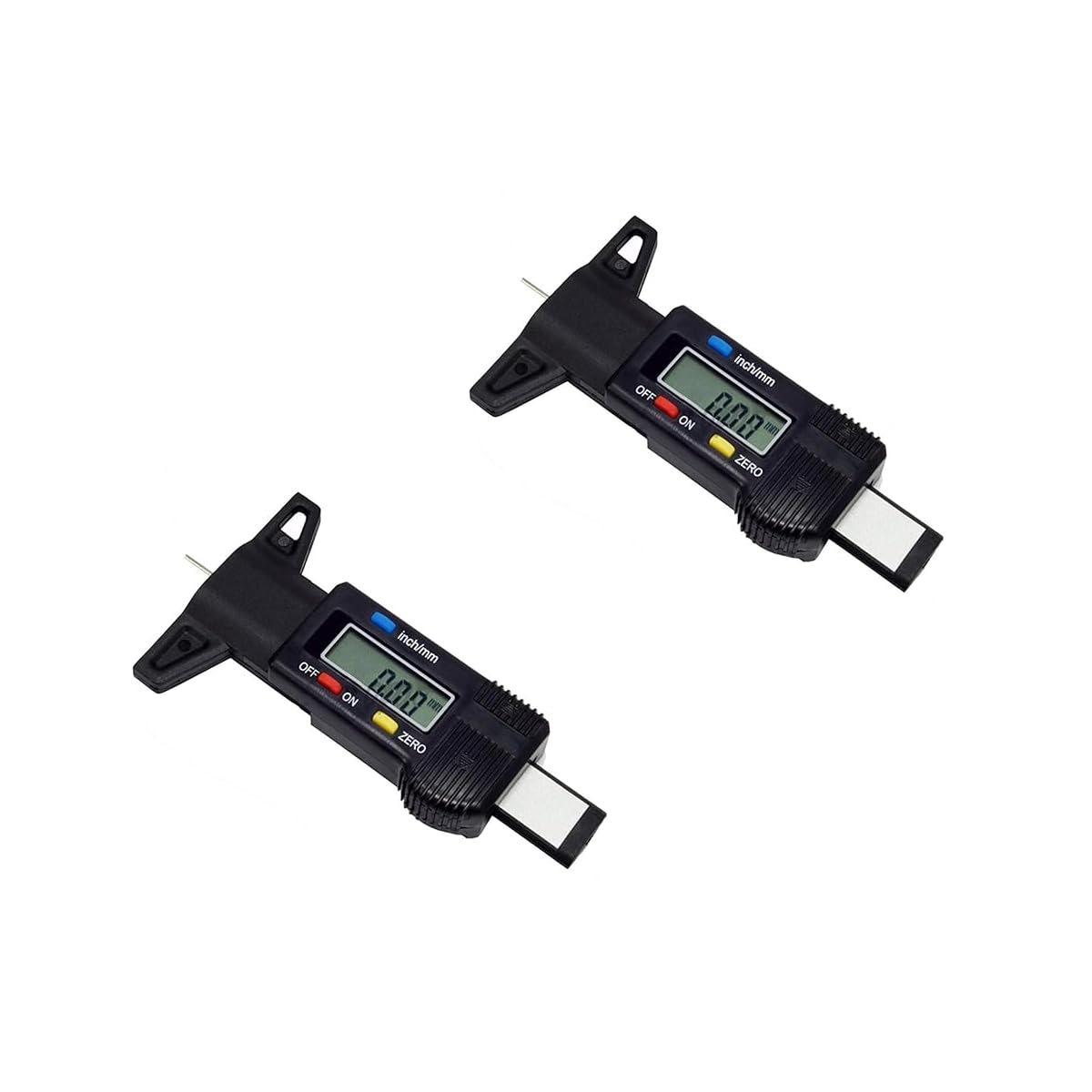 STHIRA Digital Tyre Tread Depth Gauge for Cars with 0–25.4mm Range and LCD Display