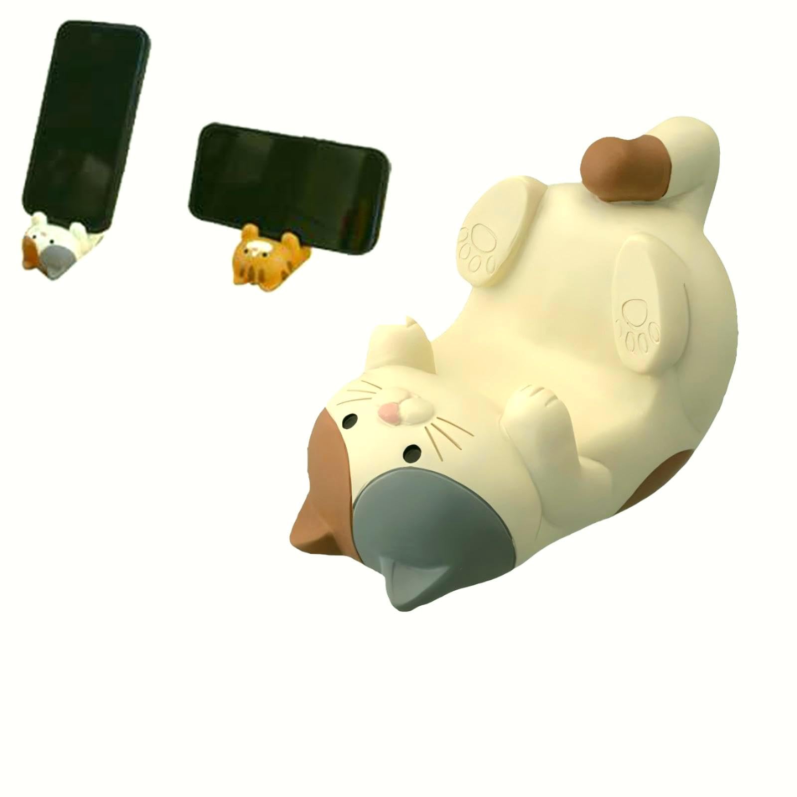 ZORBES® Resin Cat Figurine Phone Stand