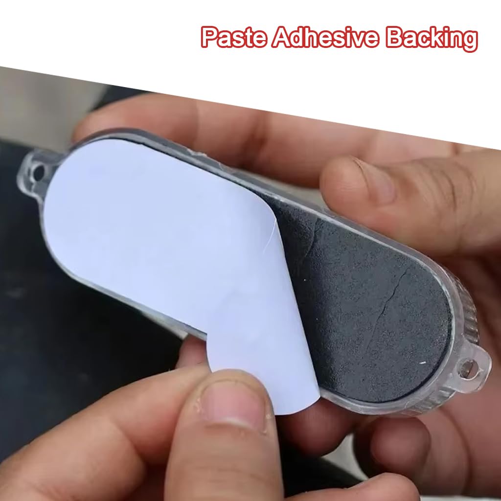 STHIRA Solar Power Simulated Dummy Alarm Security Light for Motorcycles with 4 Color LED and Waterproof PC Housing | Easy Self Adhesive Mount