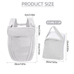 SNOWIE SOFT® Ergonomic Baby Carrier with Breathable Mesh, Dual Position, Easy-Storage & Adjustable Straps, Lightweight Kangaroo Wrap for Infants & Toddlers up to 30Lbs, Comfortable Outdoor Use