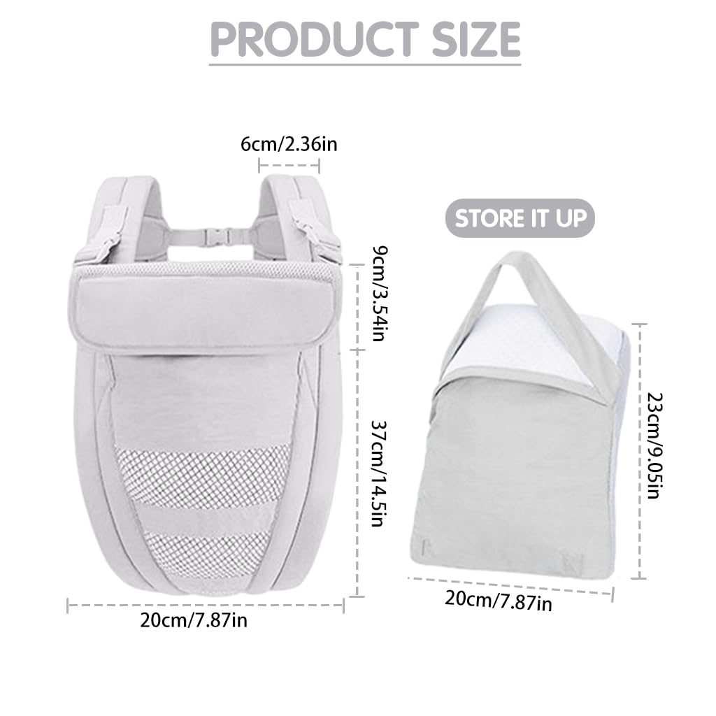 SNOWIE SOFT Baby Carrier with Dual Position Adjustable Straps and Breathable Mesh for Infants up to 30lbs