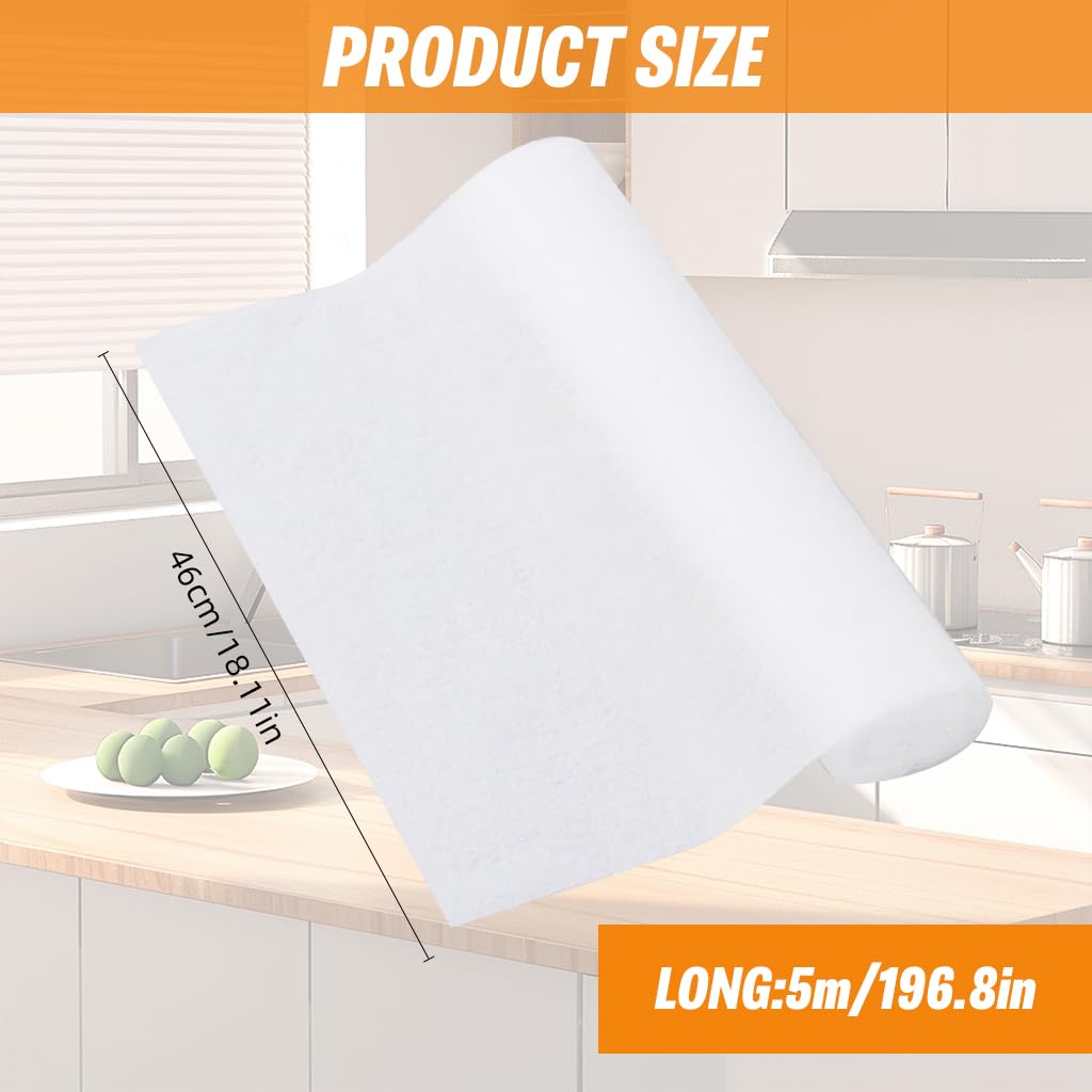 Supvox Range Hood Filter Universal Size 141 inch White Replacement for Kitchen Use