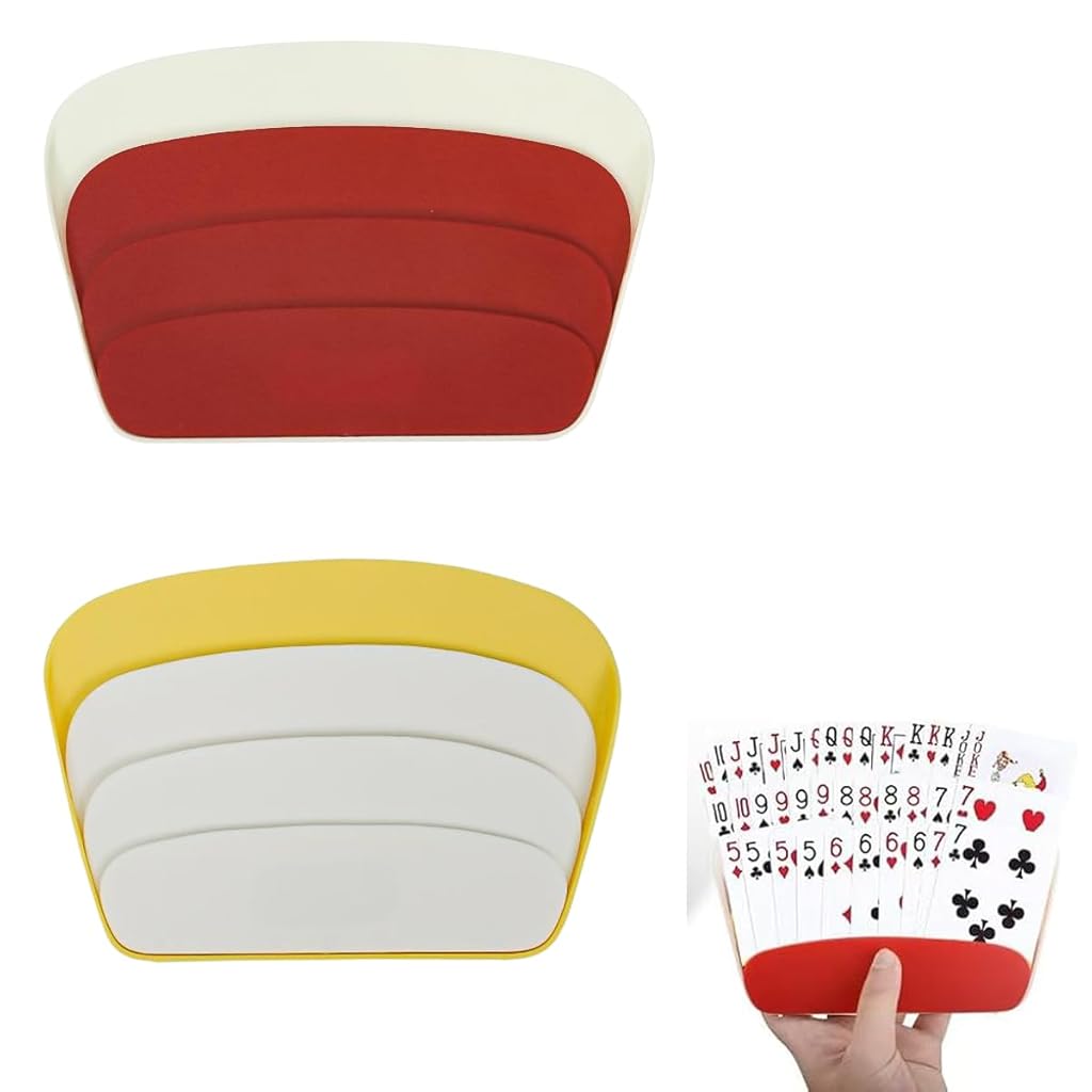 ZIBUYU® 2pcs Card Holders for Playing Cards with Tabletop Stand