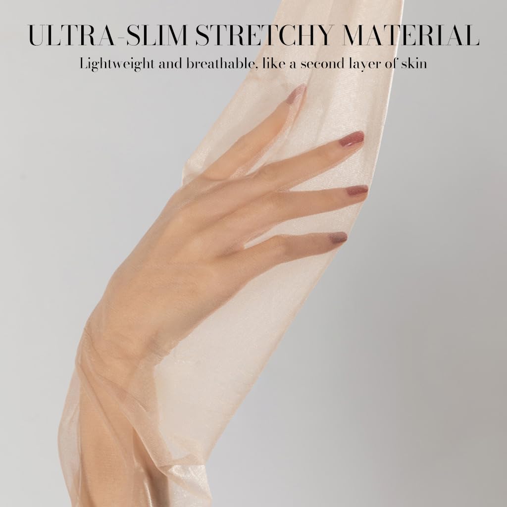 SANNIDHI Pantyhose for Women with High Waisted Butt Lifting Design and Sheer Nude Mesh | Fits M L 55 70kg