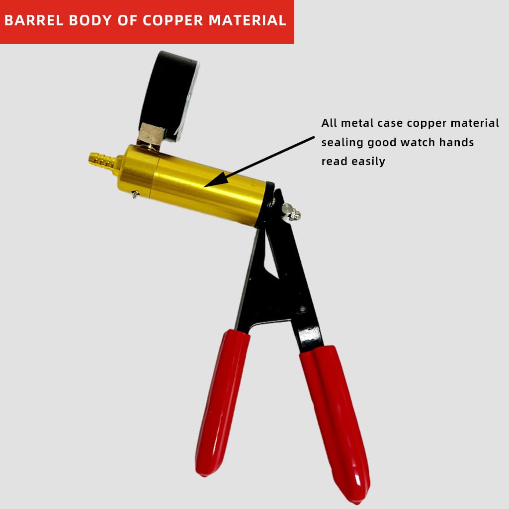 STHIRA Auto Brake Bleeding Kit for Car and Motorcycle Repair with Vacuum Gauge | 3 PCS