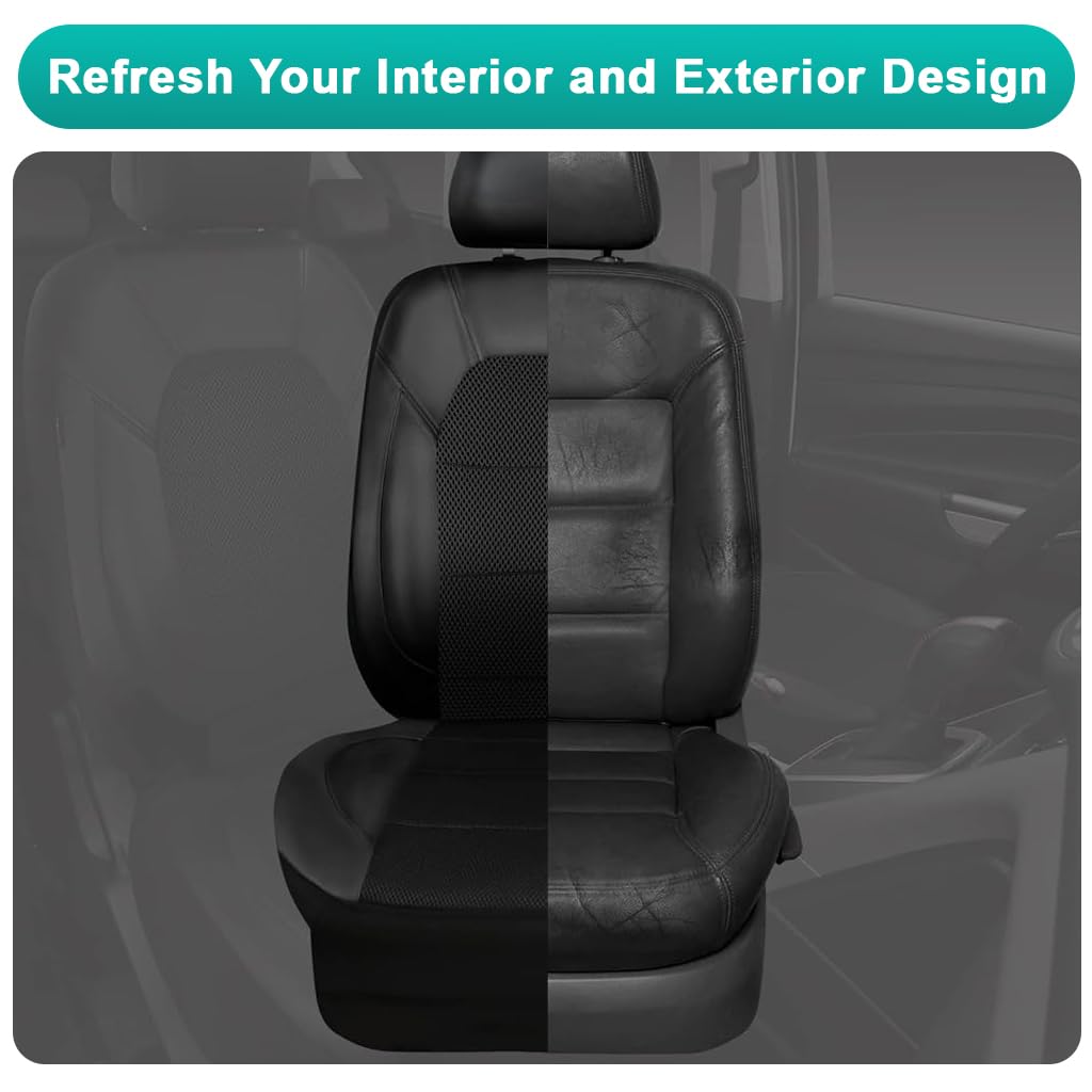 STHIRA Car Seat Covers for Sedans Trucks and SUVs with 9 Piece Set | Featuring Breathable Mesh and Invisible Zipper Design