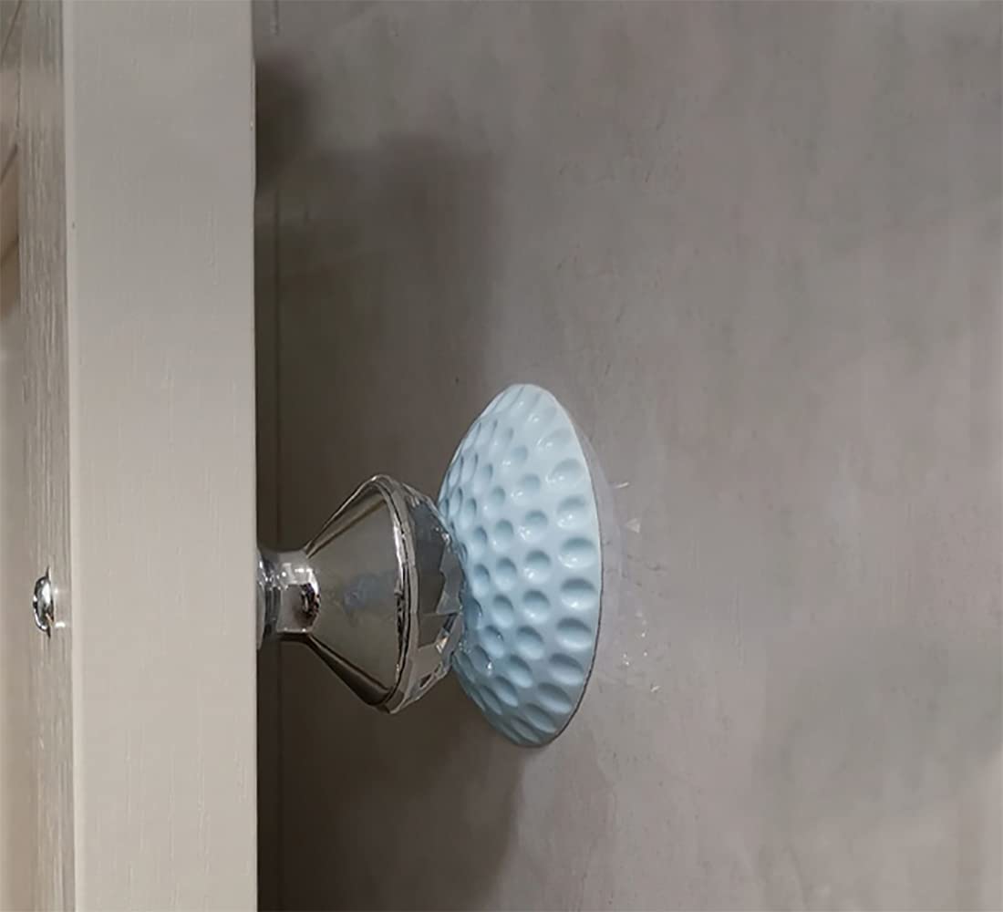 HASTHIP Wall Protector Pads for Doors featuring Honeycomb Shock Absorption | 8pcs PVC Rubber