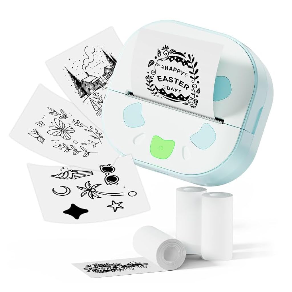 Zeitel® Portable Thermal Printer Phone Printer for DIY Creation