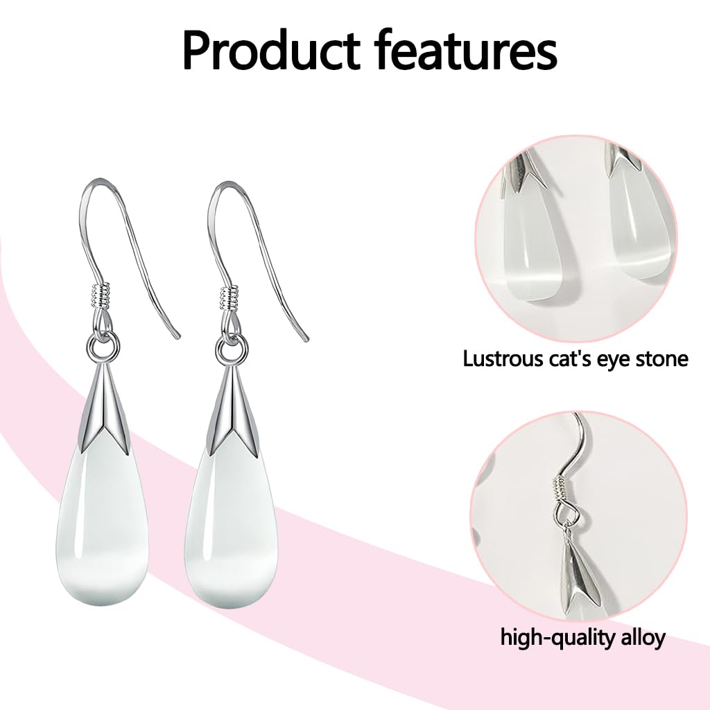 Zibuyu Drop Earrings for Women featuring Elegant Teardrop Design and Lightweight Comfort | Ideal Gift for Everyday and Special Occasions
