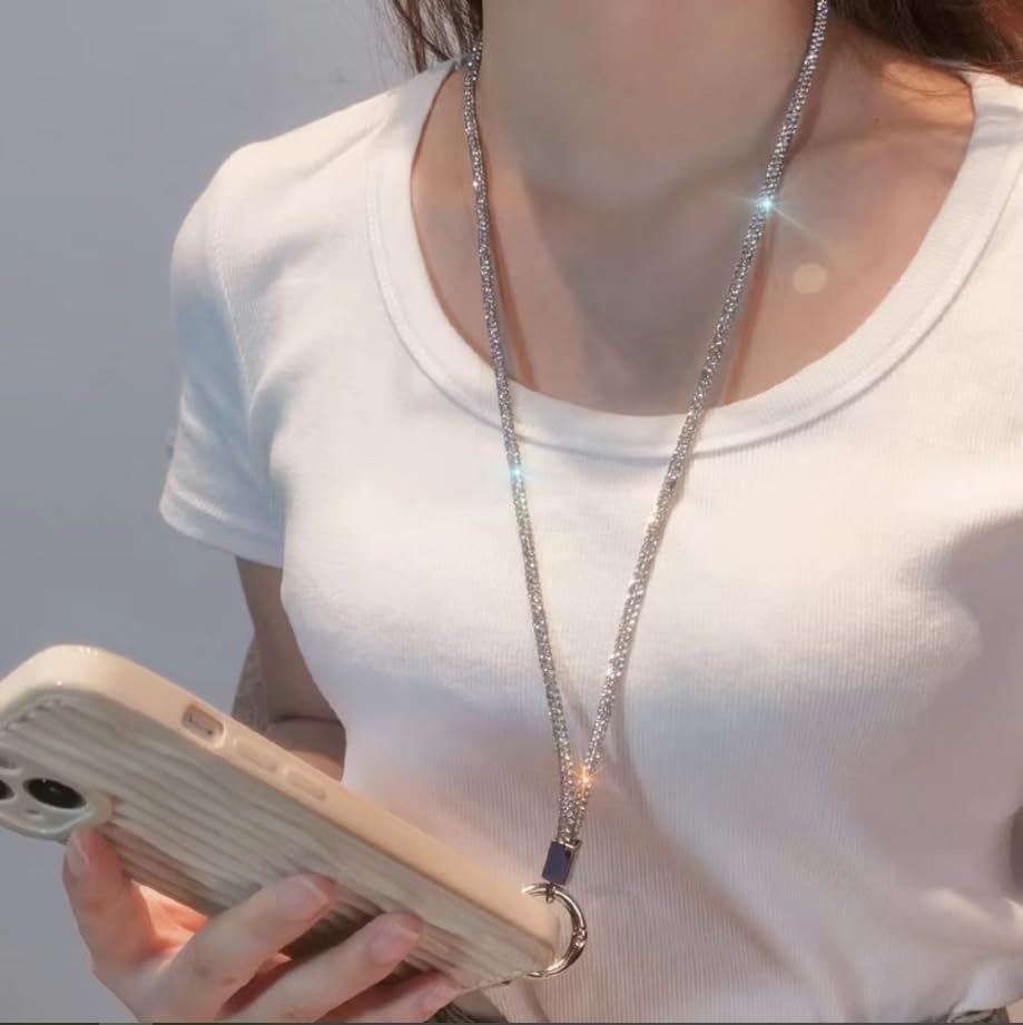 PATPAT Phone Lanyard for Mobile with 2 Tether Tabs and Metal Snap Rings | Chic Rope Strap