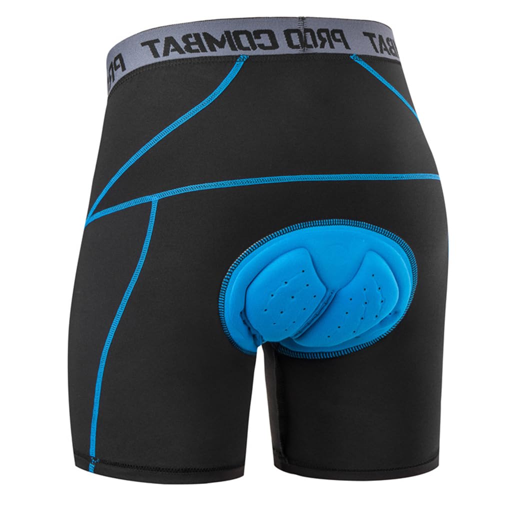 Gustave Unisex Cycling Shorts for Outdoor Rides with 3D Padded Cushion | Quick Dry Breathable Fabric