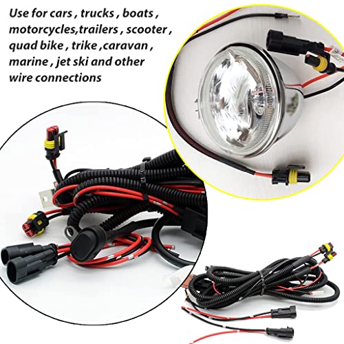 ZIBUYU® 20 Set 2 Pin Car Electrical Wire Connectors Waterproof Automotive Quick Connect 2 Way 16-22 AWG Male Female Plug for Truck Boat Motorcycle 3PCS