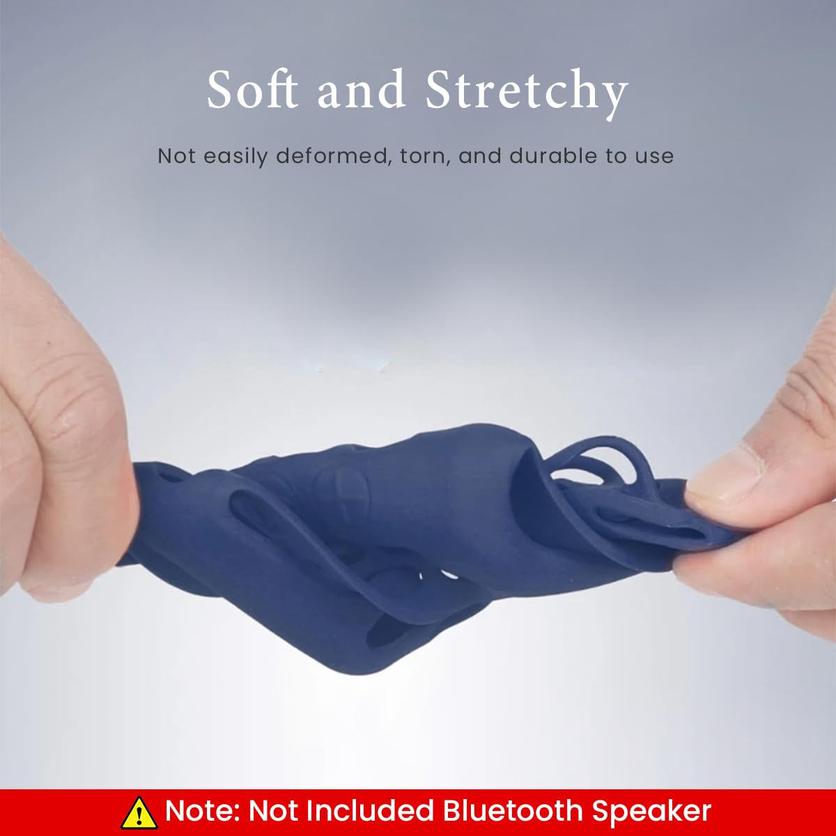 Silicone Case for Go 3 Bluetooth Speaker with Hanging Loop Carabiner | Waterproof Cover