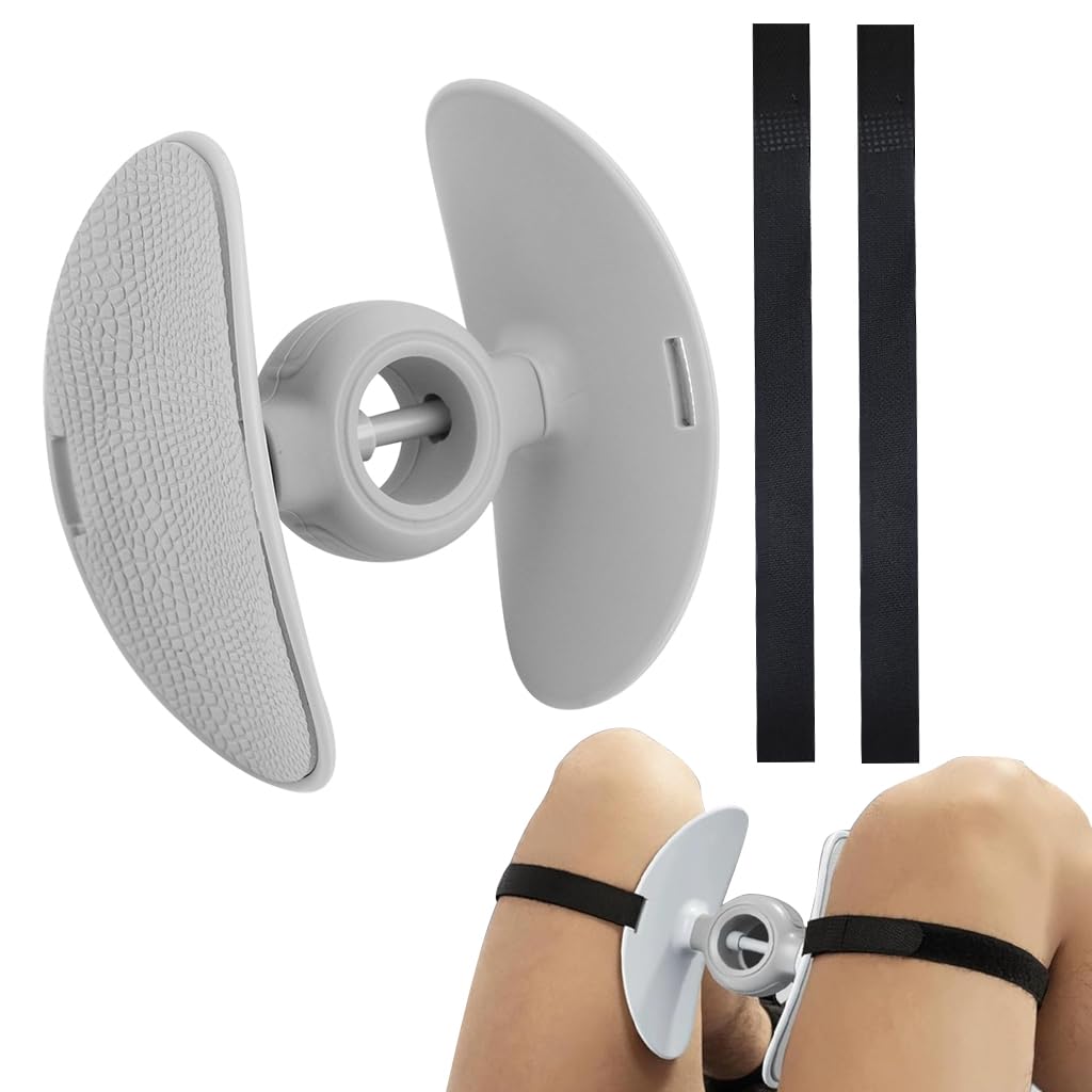 Proberos Pelvic Thigh Exerciser for Inner Thigh and Hip Training with 8–20kg Adjustable Resistance | Rotatable EVA Pad and Durable PP Build
