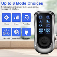 HANNEA® TENS Massager Machine for Pain Relief, Electric Body Massager, EMS Shoulder Neck Massager for Physiotherapy