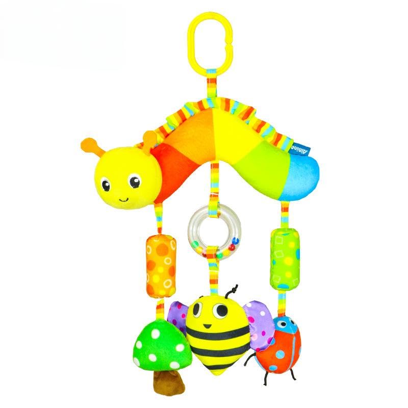 SNOWIE SOFT® Baby Crib Mobile Baby Stroller Pendant, Soft Rattles Hanging Plush Activity
