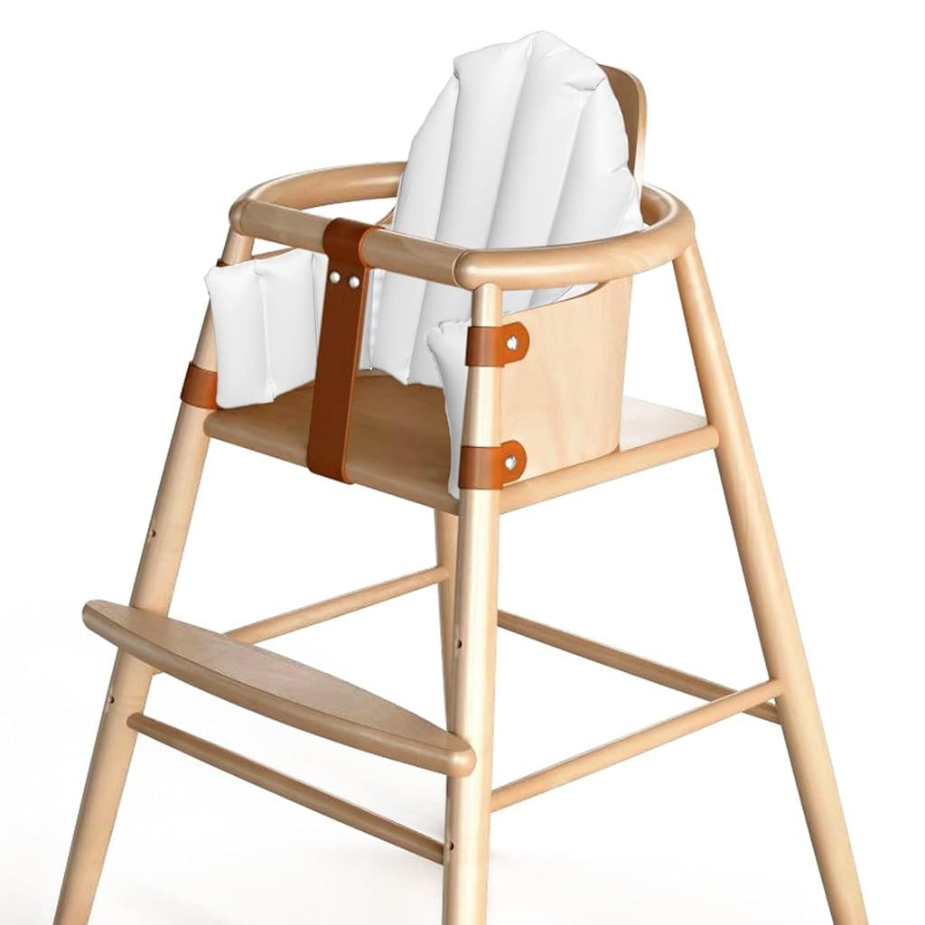 SNOWIE SOFT Inflatable Lumbar Support for Chairs featuring Ergonomic Spine Design and PVC Cushion Pad | Portable Back Relief for Office and High Chair Use