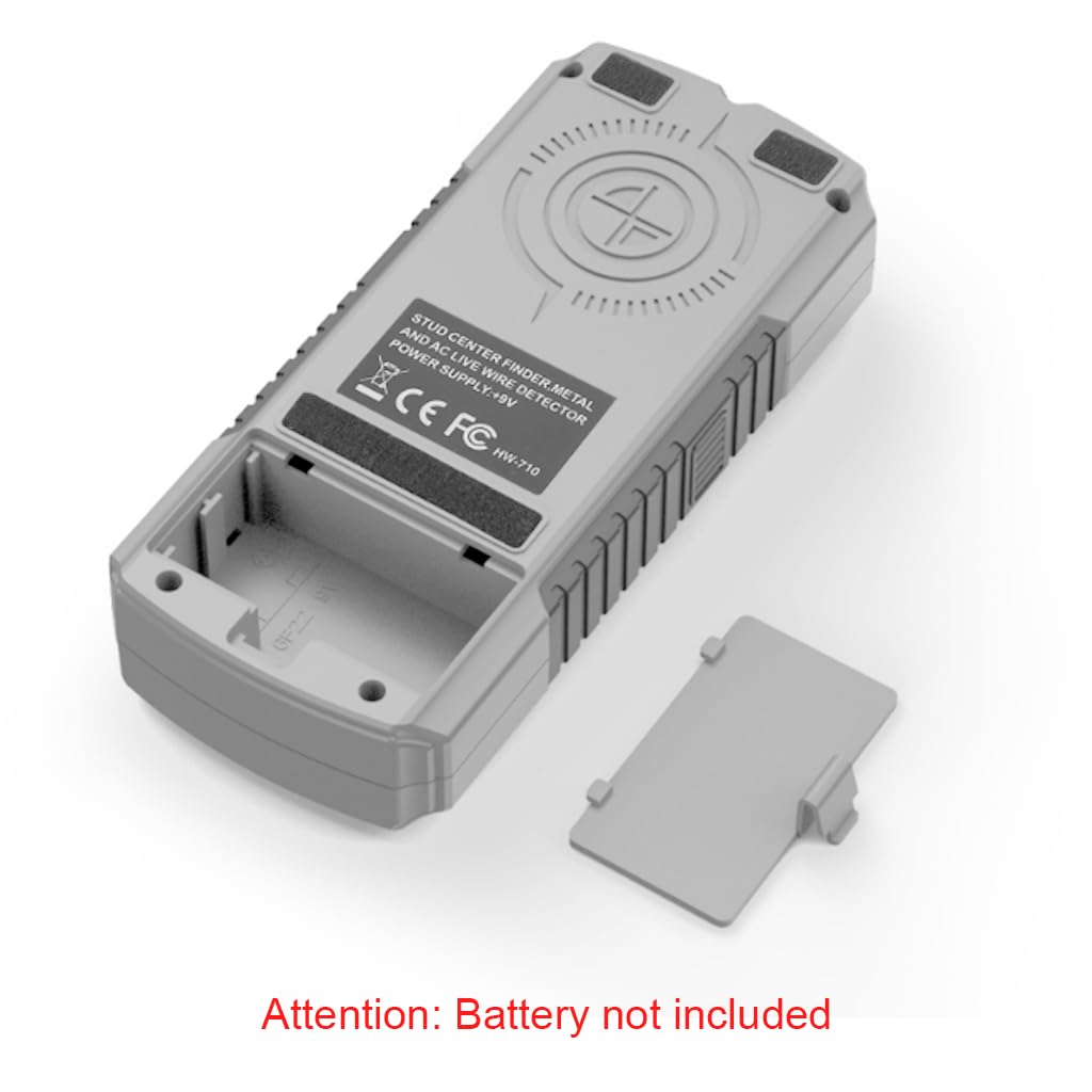 Serplex Stud Finder Wall Scanner for DIY and Professional Use with 6 Modes & LCD Display | Detects Studs, Metal up to 38mm and Live AC Wires up to 51mm